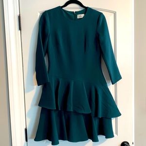 Eliza J emerald green dress. Size 4.